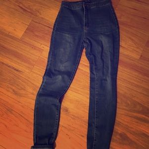 Super high waist fashion nova jeans